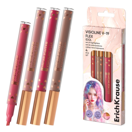 surligneurs ErichKrause Visioline assortis