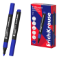Rotulador permanent ErichKrause P-170 bleu pointe 2,5mm