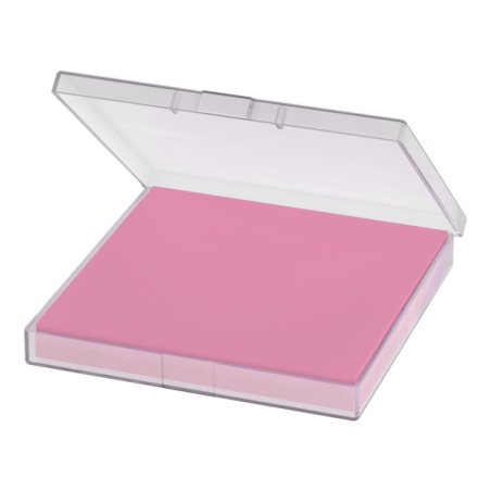 Bloc de 80 notes adhésives ErichKrause rose 75x75 mm