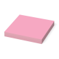 Bloc de 80 notes adhésives ErichKrause rose 75x75 mm