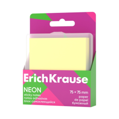 bloc notes adhésives jaunes ErichKrause