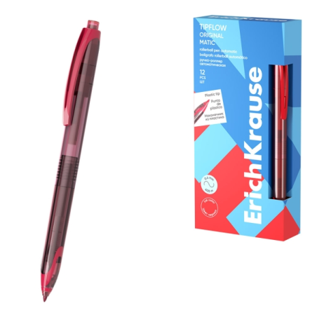 stylo-bille rouge ErichKrause rétractable