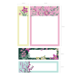 ErichKrause Floral Soul 4 blocs de 20 marque-pages assortis ErichKrause Floral Soul 4 blocs de 20 marque-pages assortis