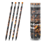 Crayon graphite HB ErichKrause avec gomme, triangle, assorti Crayon graphite HB ErichKrause avec gomme, triangle, assorti