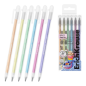 ErichKrause Milky Pack 6 stylos gel assortis 1 mm