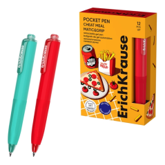 stylo bille bleu ErichKrause grip