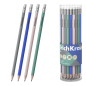 Crayon graphite ErichKrause HB avec gomme, assorti Crayon graphite ErichKrause HB avec gomme, assorti