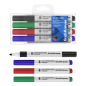 Marqueurs tableau blanc ErichKrause W-170 assortis x4 2,5 mm