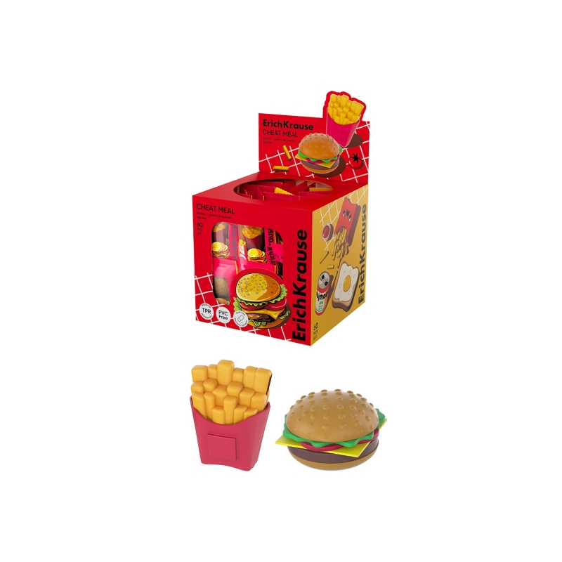 Gommes thermoplastiques assorties sans PVC x60 ErichKrause Gommes thermoplastiques assorties sans PVC x60 ErichKrause
