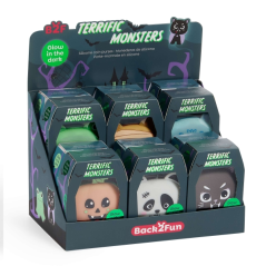 porte-monnaie Halloween phosphorescents assortis
