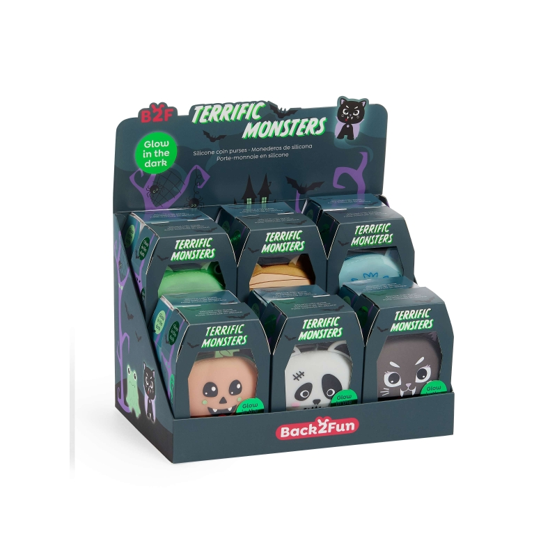 Porte-monnaie Halloween assortis x12 Miquel Rius phosphorescents Porte-monnaie Halloween assortis x12 Miquel Rius phosphorescents