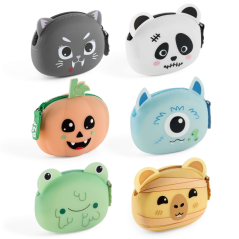 Porte-monnaie Halloween assortis x12 Miquel Rius phosphorescents