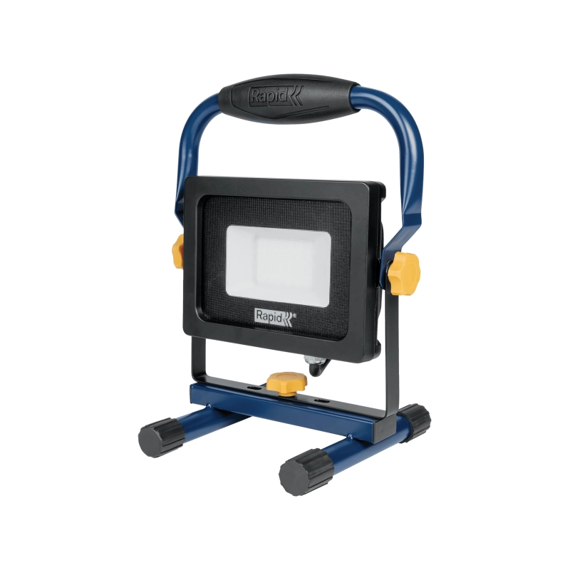 Projecteur LED 2000 lumens blanc froid 6000K bleu noir