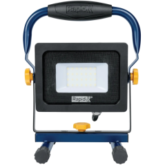 Projecteur LED 2000 lumens blanc froid 6000K bleu noir