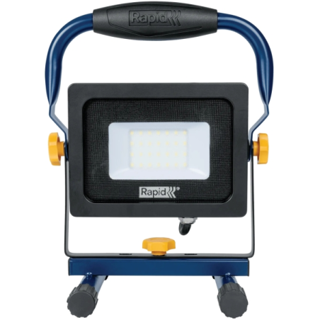 Projecteur LED 2000 lumens blanc froid 6000K bleu noir