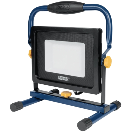 projecteur LED bleu noir Rapid