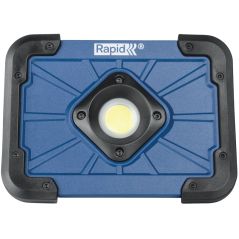 Lampe de travail LED rechargeable 1000 lumens IP65 bleu noir