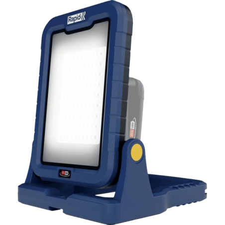 projecteur LED portable bleu noir