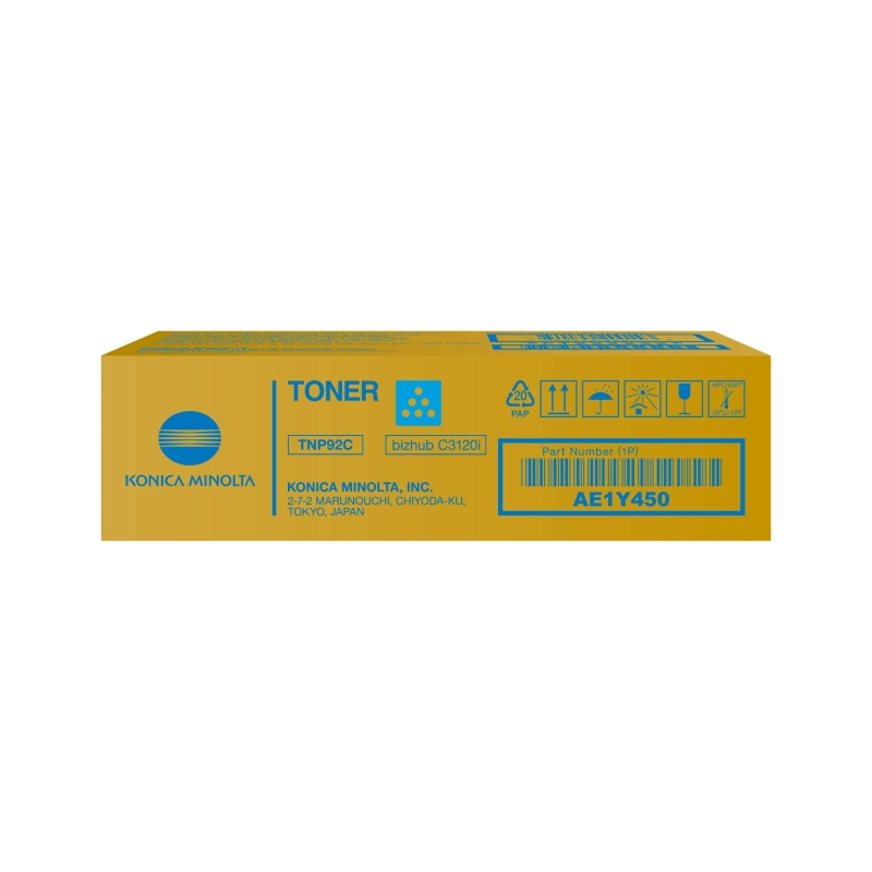 Toner compatible Konica Minolta TNP92 cyan 4000 pages Toner compatible Konica Minolta TNP92 cyan 4000 pages