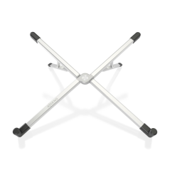 support ordinateur portable argent ajustable