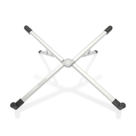 support ordinateur portable argent ajustable