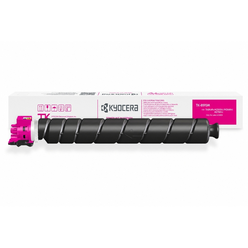Kyocera TK8595 Toner magenta d'origine 24000 pages Kyocera TK8595 Toner magenta d'origine 24000 pages