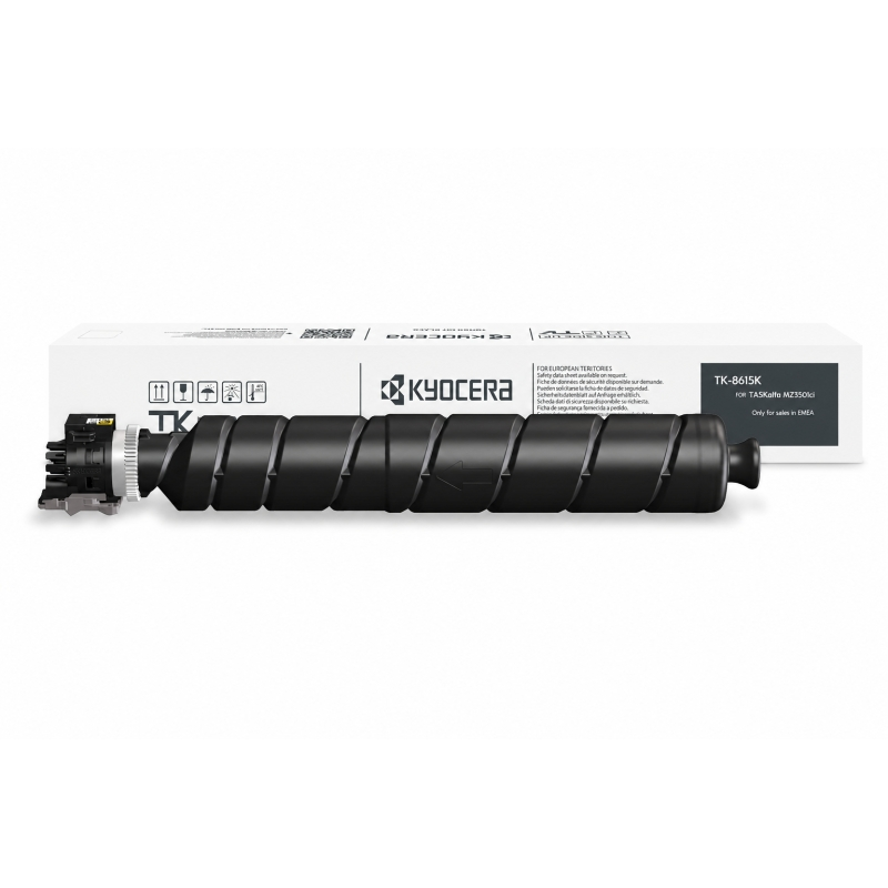 Kyocera TK8615 Toner noir d'origine 40000 pages Kyocera TK8615 Toner noir d'origine 40000 pages