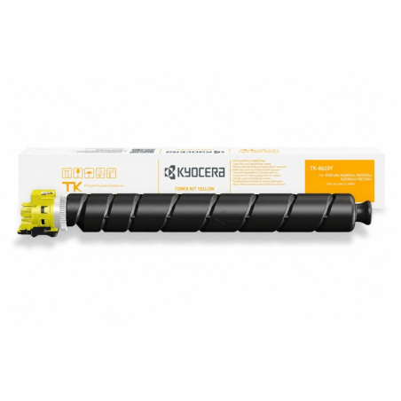 Toner jaune Kyocera TK8625 emballé