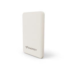 Powerbank magnétique sans fil 5000 mAh crème Energy Sistem