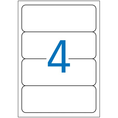 ✅ Apli Green Étiquettes pour Classeur 190.0 x 61.0mm 20 Feuilles couleur vert en stock