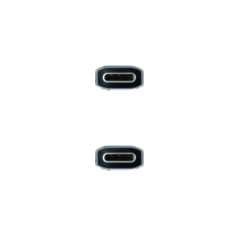 câble USB-C gris noir