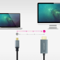 Nanocable Câble USB-C vers HDMI 2.1 8K 60Hz 1,8m Noir