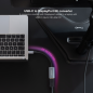 Convertisseur Nanocable USB-C vers DisplayPort 8K 60Hz Gris 15cm