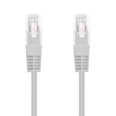 Câble réseau Cat6 30m UTP RJ45 gris Nanocable