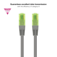 câble réseau RJ45 gris 30m