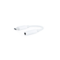 Adaptateur audio USB-C vers Jack 3,5 mm 11 cm blanc Adaptateur audio USB-C vers Jack 3,5 mm 11 cm blanc