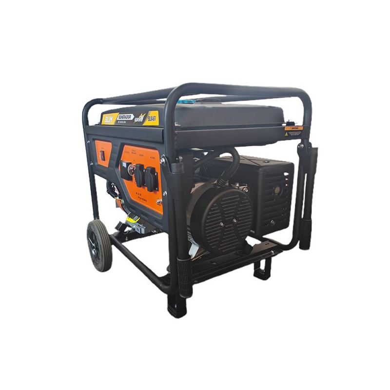 Générateur électrique essence 6kW Blim 420cc noir/orange Générateur électrique essence 6kW Blim 420cc noir/orange