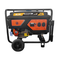 Générateur électrique essence 6kW Blim 420cc noir/orange