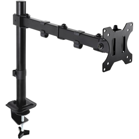 support moniteur noir bureau Tooq