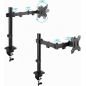 Tooq Support de Table pour Moniteur 17-32" Noir VESA 8kg