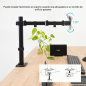 Tooq Support de Table pour Moniteur 17-32" Noir VESA 8kg