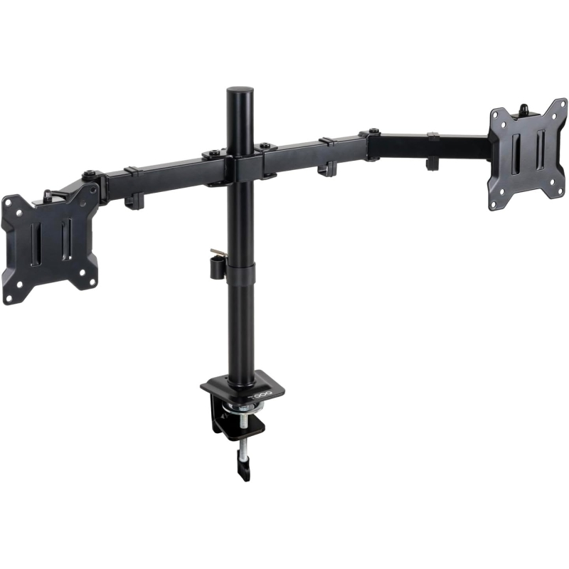 Support de bureau pour 2 moniteurs 17-32" noir VESA Tooq Support de bureau pour 2 moniteurs 17-32" noir VESA Tooq