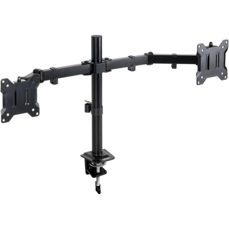 support double moniteur noir Tooq