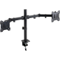 Support de bureau pour 2 moniteurs 17-32" noir VESA Tooq Support de bureau pour 2 moniteurs 17-32" noir VESA Tooq