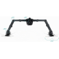 Support de bureau pour 2 moniteurs 17-32" noir VESA Tooq Support de bureau pour 2 moniteurs 17-32" noir VESA Tooq