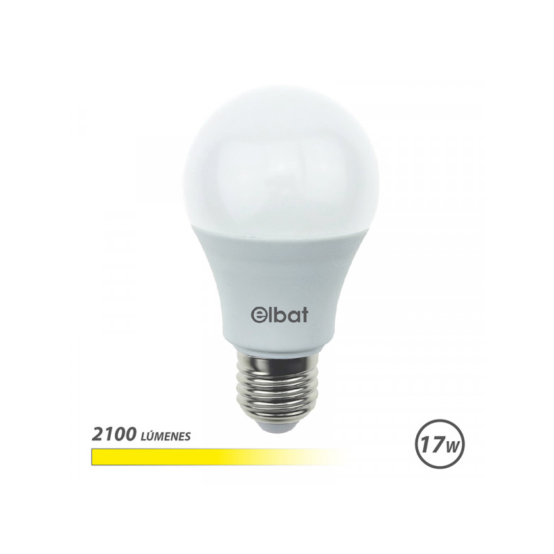 Elbat A65 Ampoule LED 17W E27 2100lm 3000K Blanc