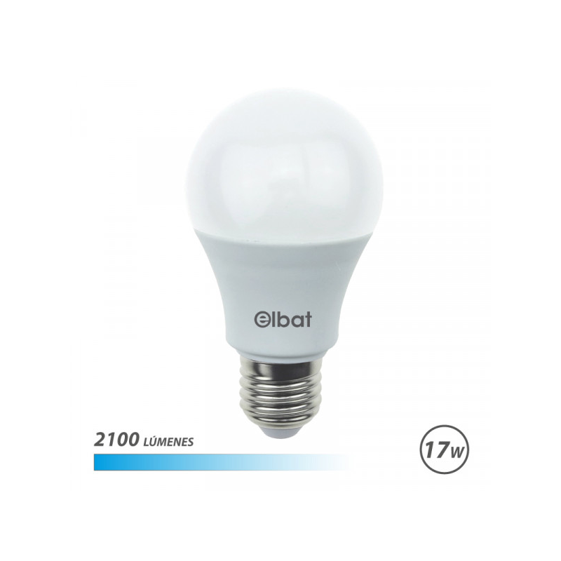 Elbat A65 Ampoule LED 17W E27 2100lm 6500K Blanc Elbat A65 Ampoule LED 17W E27 2100lm 6500K Blanc