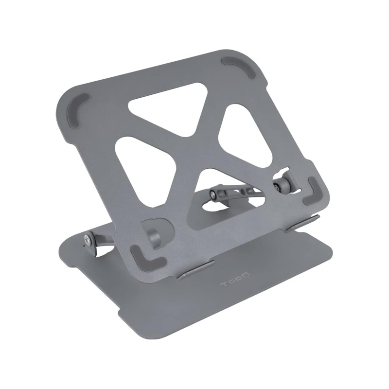 Support ordinateur portable aluminium réglable 11-17,3" gris