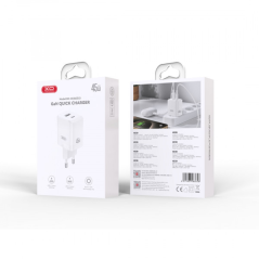 Chargeur mural XO CE36 USB-C 45W USB-A 18W blanc