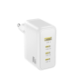 Chargeur mural XO CE39 4 ports USB-C/USB-A 67W blanc